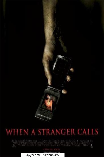 Stiri de senzatie - " When a stranger calls " - O eleva de liceu face - Lumea Filmelor